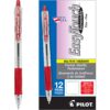 PILOT EASY TOUCH PENS - RED (12)