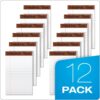 LEGAL PADS 5 x 8 WHITE (12 pack)