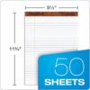 LEGAL PADS 8 1/2 x 11 WHITE (12 pack)