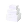 WHITE GIFT BOXES (100) - 5x5x3.5