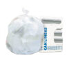 COMPOSTABLE GARBAGE BAG - 3 gal 12/25 ct