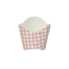 DIXIE PAPER FRENCH FRY CUP (1000) RED CHECK